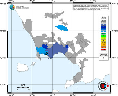 Mappa MCS - territori comuni