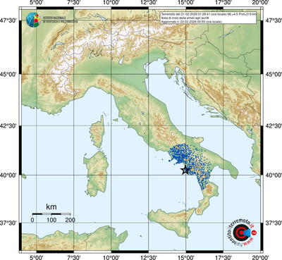 Area di invio delle email agli iscritti
