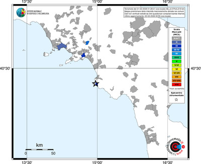 Mappa MCS - territori comuni