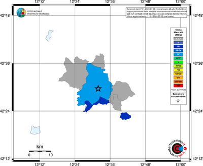 Mappa MCS - territori comuni