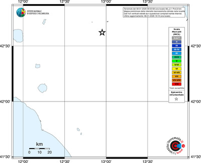 Mappa MCS - territori località