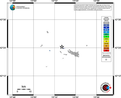 Mappa MCS - territori località
