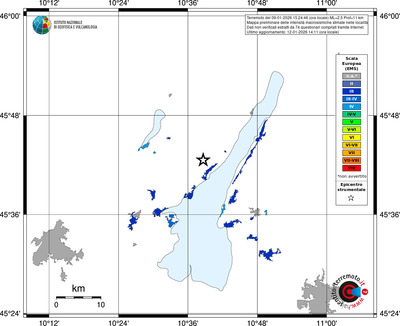 Mappa EMS - territori località