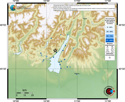 Mappa comuni con almeno 3 questionari