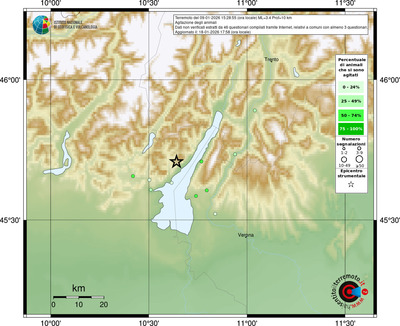 Mappa comuni con almeno 3 questionari