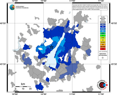 Mappa MCS - territori comuni