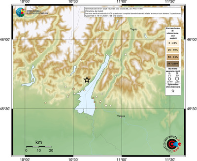 Mappa comuni con almeno 3 questionari