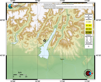 Mappa comuni con almeno 3 questionari