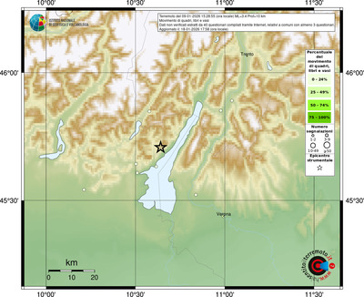 Mappa comuni con almeno 3 questionari