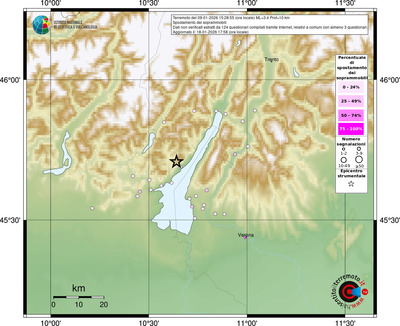 Mappa comuni con almeno 3 questionari