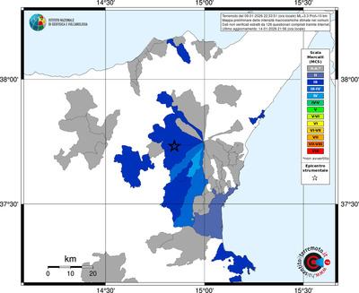Mappa MCS - territori comuni