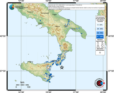 Mappa comuni con almeno 3 questionari