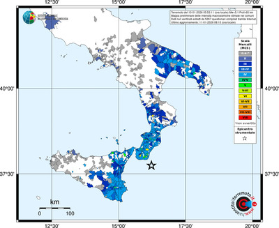 Mappa MCS - territori comuni