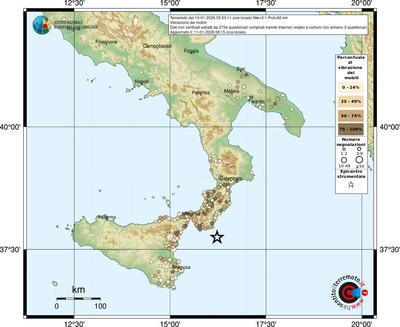 Mappa comuni con almeno 3 questionari