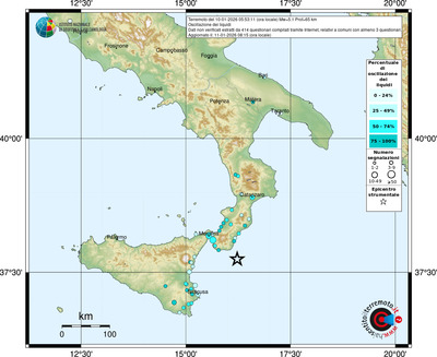 Mappa comuni con almeno 3 questionari