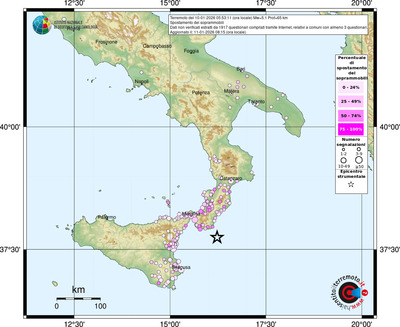 Mappa comuni con almeno 3 questionari