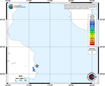 Mappa MCS - territori località