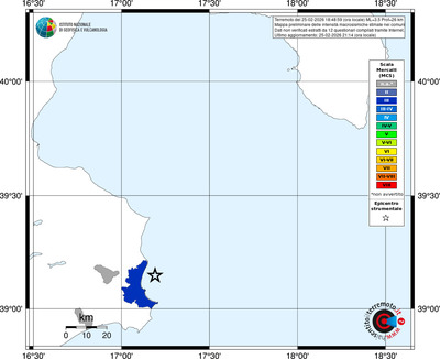 Mappa MCS - territori comuni