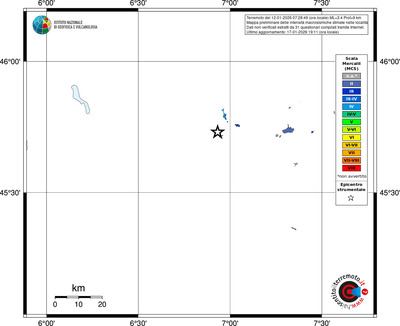 Mappa MCS - territori località