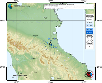 Mappa comuni con almeno 3 questionari