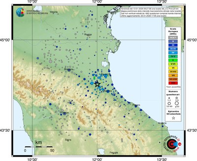 Mappa EMS - località