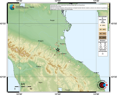 Mappa comuni con almeno 3 questionari