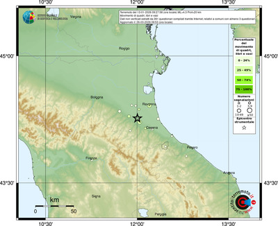 Mappa comuni con almeno 3 questionari