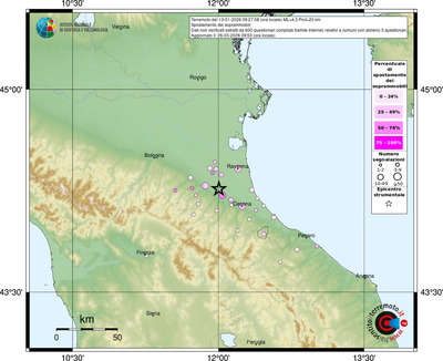 Mappa comuni con almeno 3 questionari
