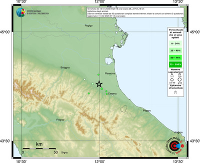Mappa comuni con almeno 3 questionari