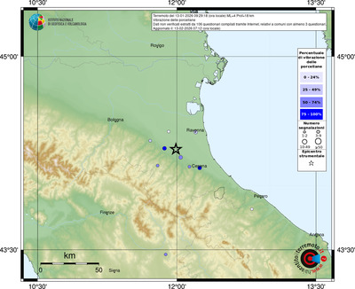 Mappa comuni con almeno 3 questionari