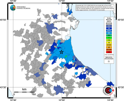 Mappa MCS - territori comuni