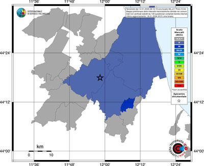 Mappa MCS - territori comuni