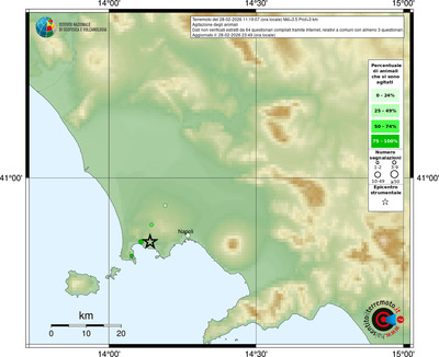 Mappa comuni con almeno 3 questionari