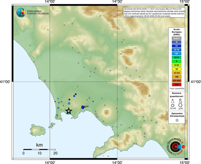 Mappa EMS - località