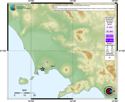 Mappa comuni con almeno 3 questionari