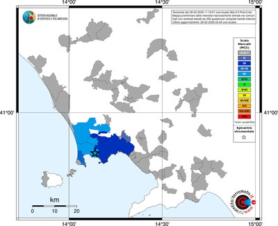 Mappa MCS - territori comuni