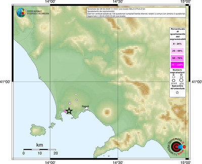 Mappa comuni con almeno 3 questionari