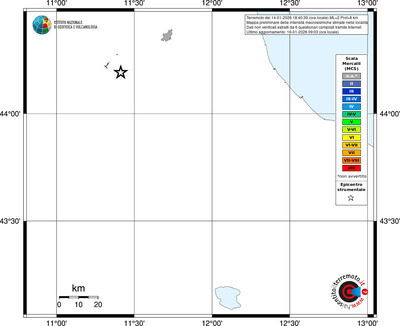 Mappa MCS - territori località