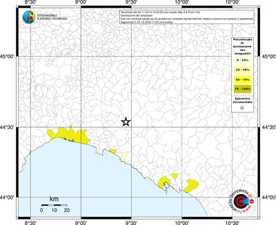 Mappa territorio comunale con almeno 3 questionari