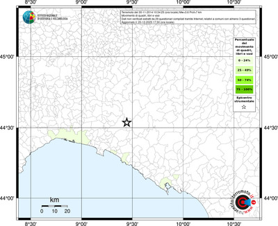 Mappa territorio comunale con almeno 3 questionari