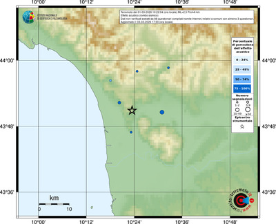 Mappa comuni con almeno 3 questionari