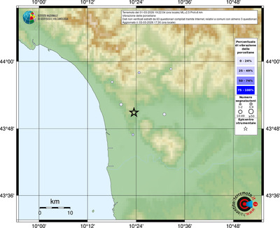 Mappa comuni con almeno 3 questionari