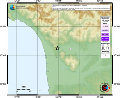 Mappa comuni con almeno 3 questionari