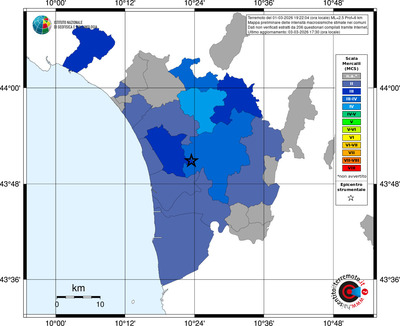 Mappa MCS - territori comuni
