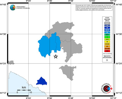 Mappa MCS - territori comuni