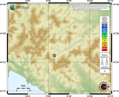 Mappa MCS - località