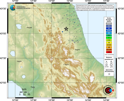 Mappa EMS - località
