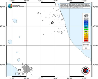 Mappa MCS - territori località