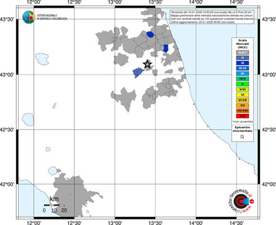 Mappa MCS - territori comuni
