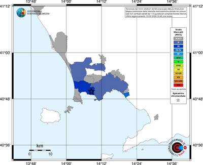 Mappa MCS - territori comuni